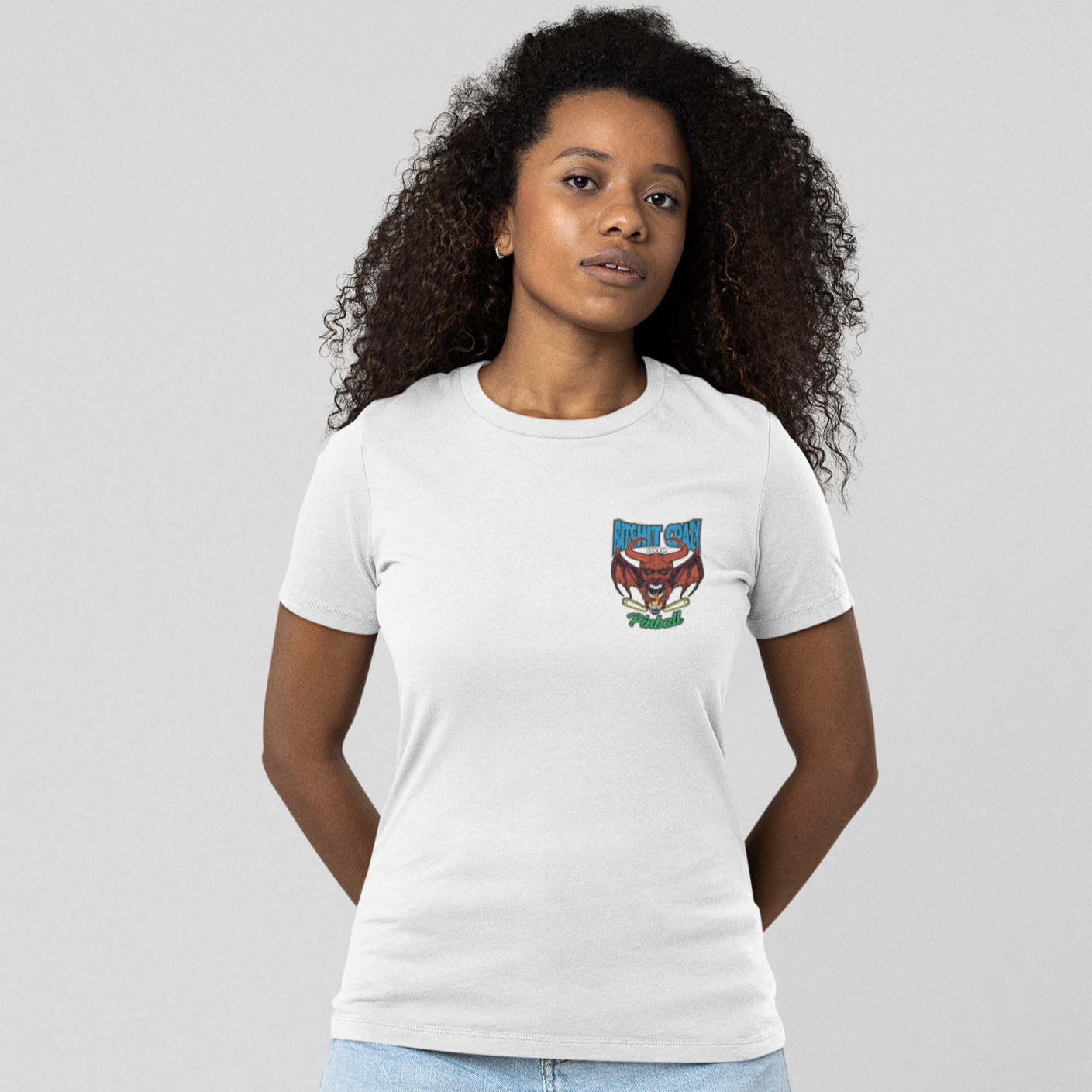 Bat Shit Crazy - Front & Back Print Unisex Jersey Short Sleeve Tee
