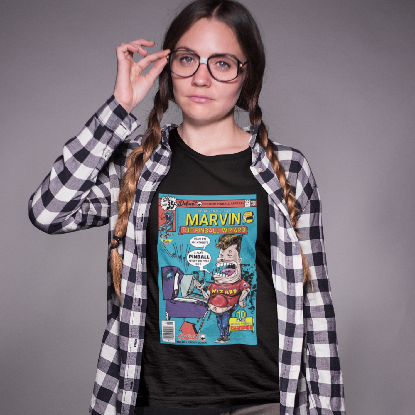 MARVIN Pinball Wizard - Unisex Jersey Short Sleeve Tee