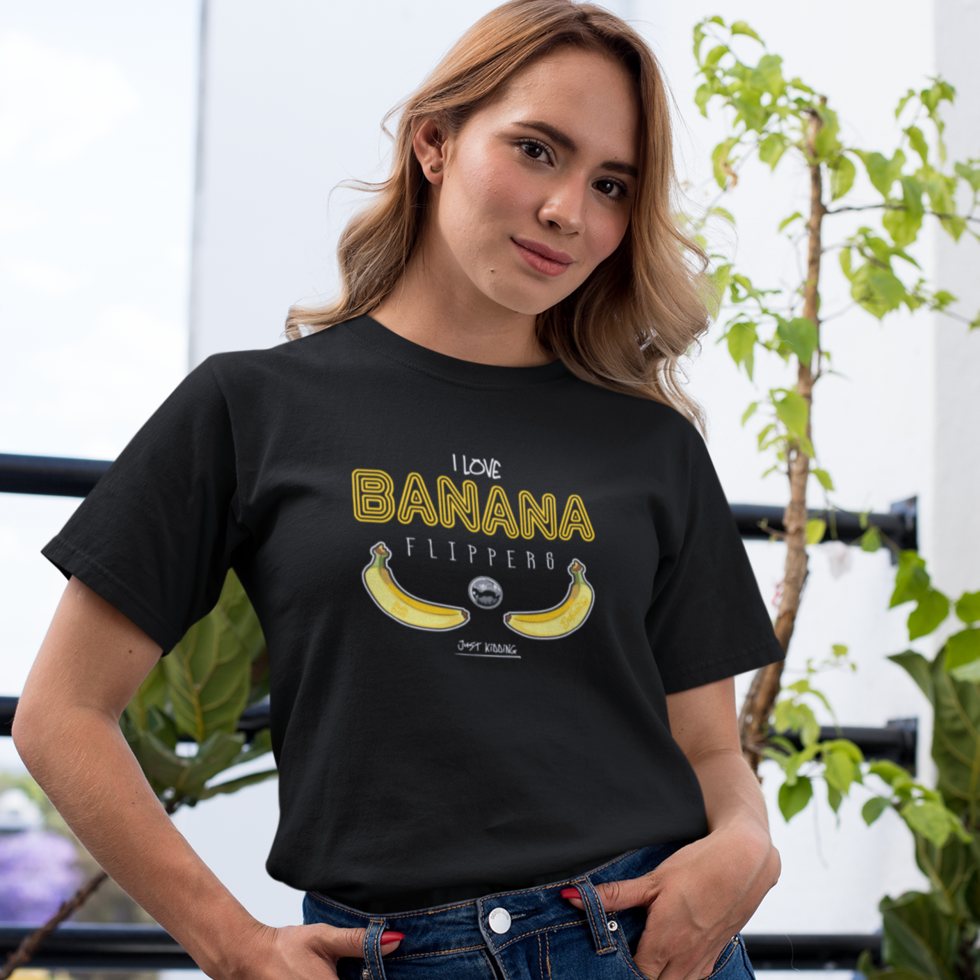 Banana Flippers - Unisex Jersey Short Sleeve Tee