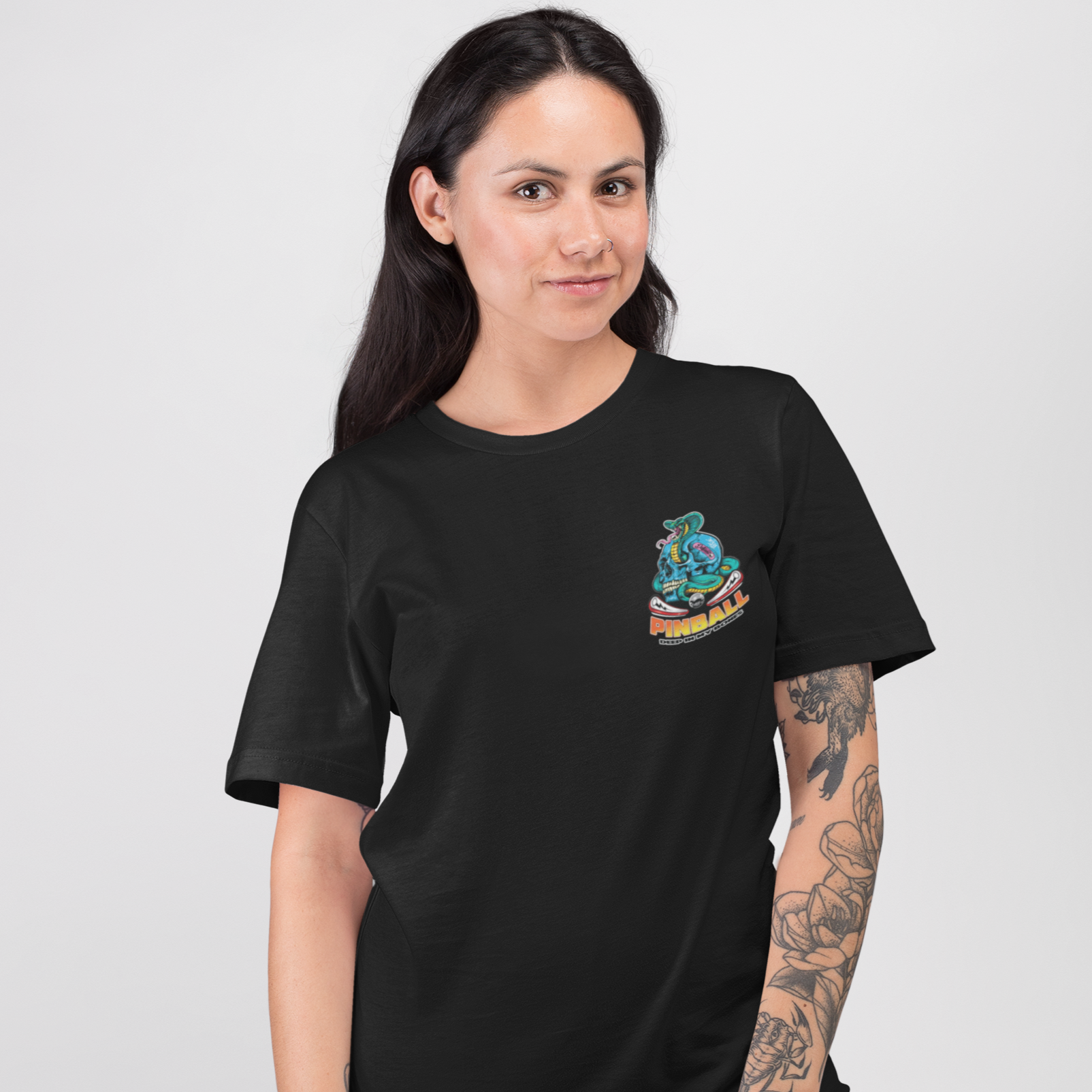 DEEP BONES - Front & Back Print  Unisex Jersey Short Sleeve Tee
